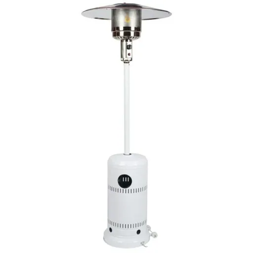 Patio heater - Heater - Adjustable power - 12kW - 46x46x220cm - White