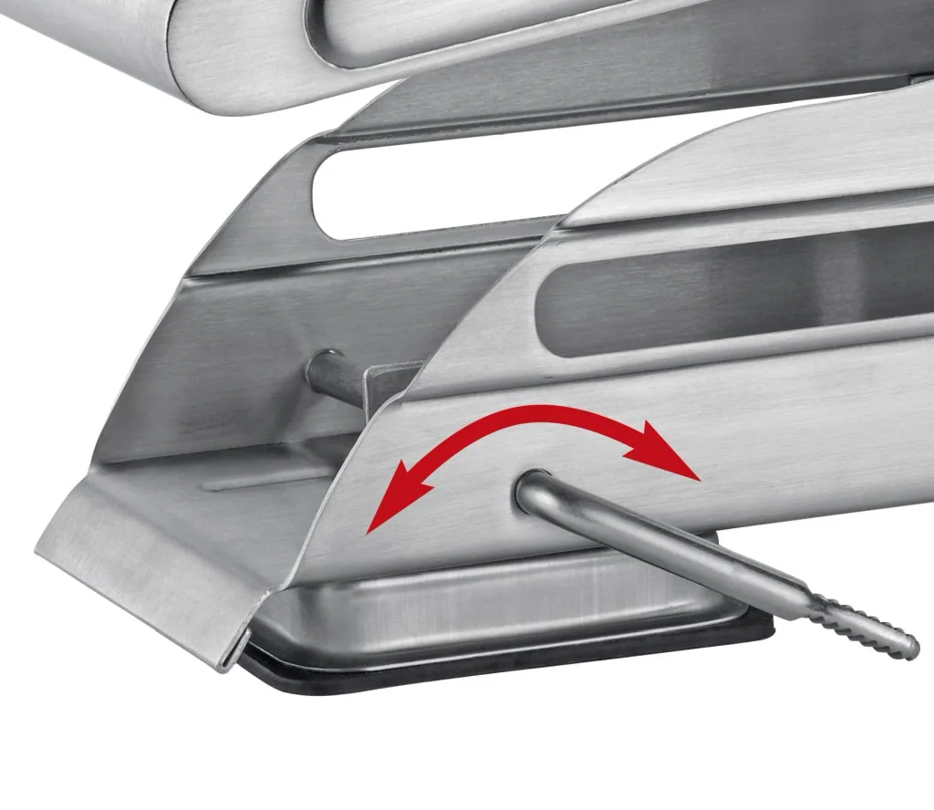 French fry cutter, stainless steel, 26 × 10 × 12 cm