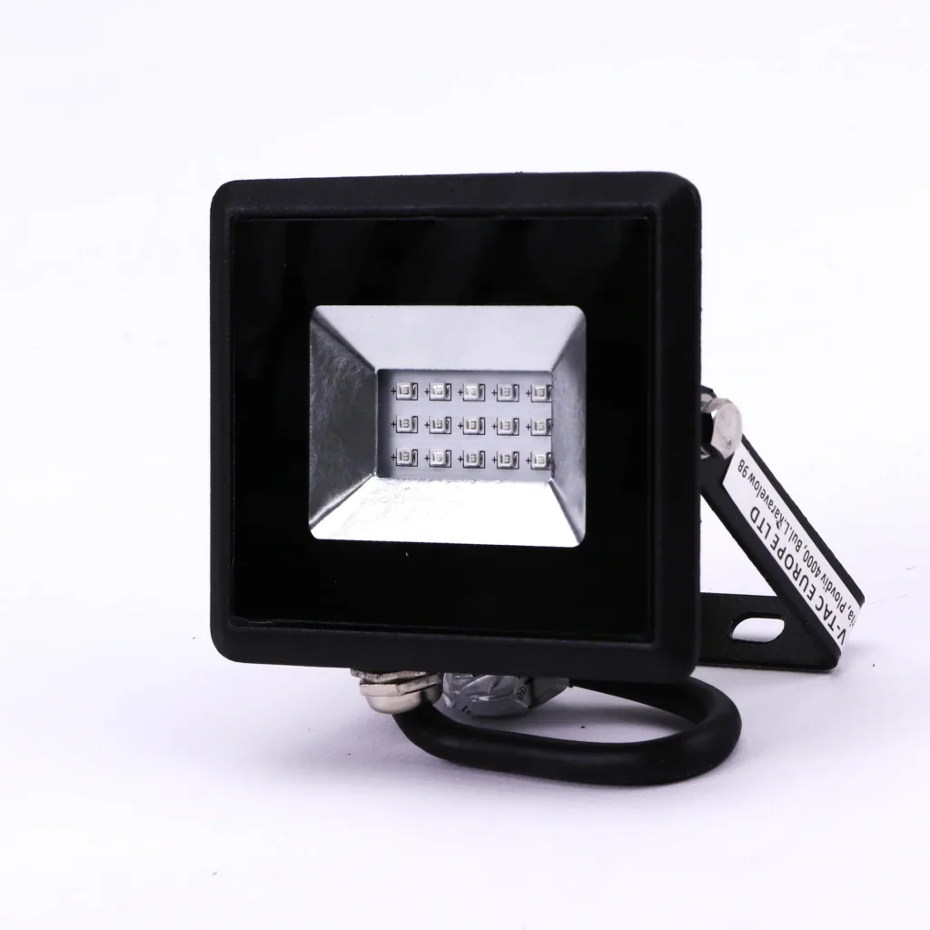 VT-4011 10W spotlight with green light - IP65 - Atmospheric lighting