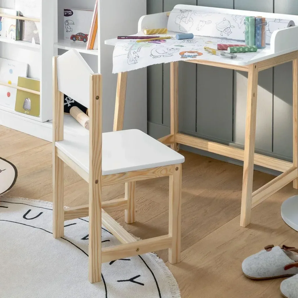 High chair - white - 59x29x28.5 cm