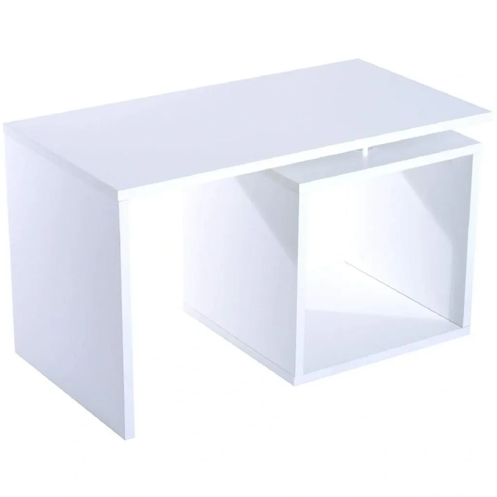 Coffee table side table coffee table white