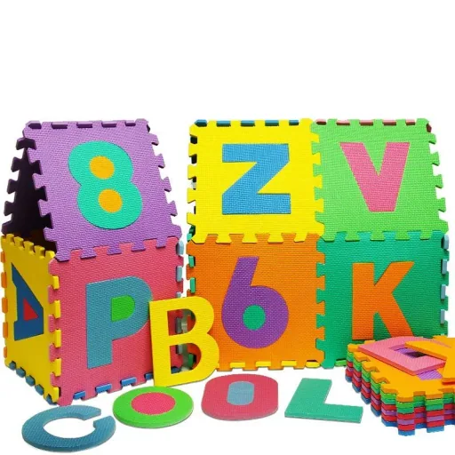 Puzzle mat 86 pieces - TÜV SÜD GS tested