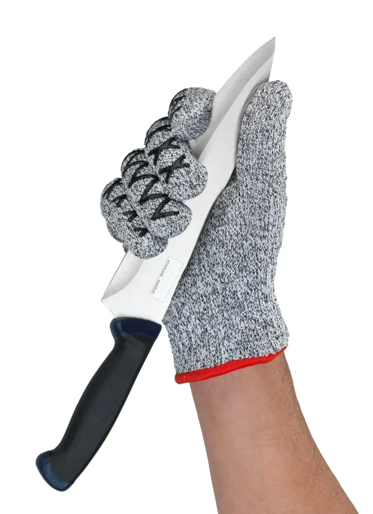 Heat and cut protection gloves, women's size, 1 pair