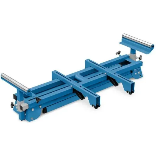 Universal folding steel base frame for miter saw