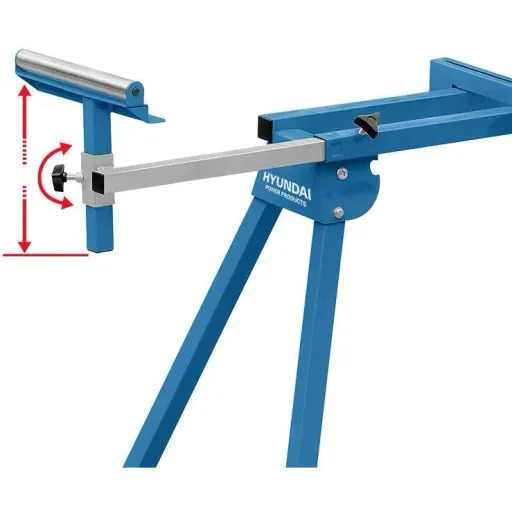 Universal folding steel base frame for miter saw