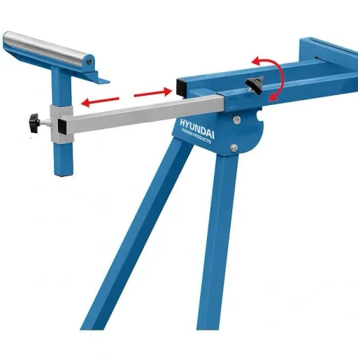 Universal folding steel base frame for miter saw