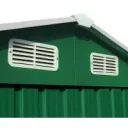 Shed green - metal 210x132x186