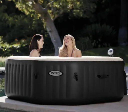 SPA rectangle with bubbles & jets