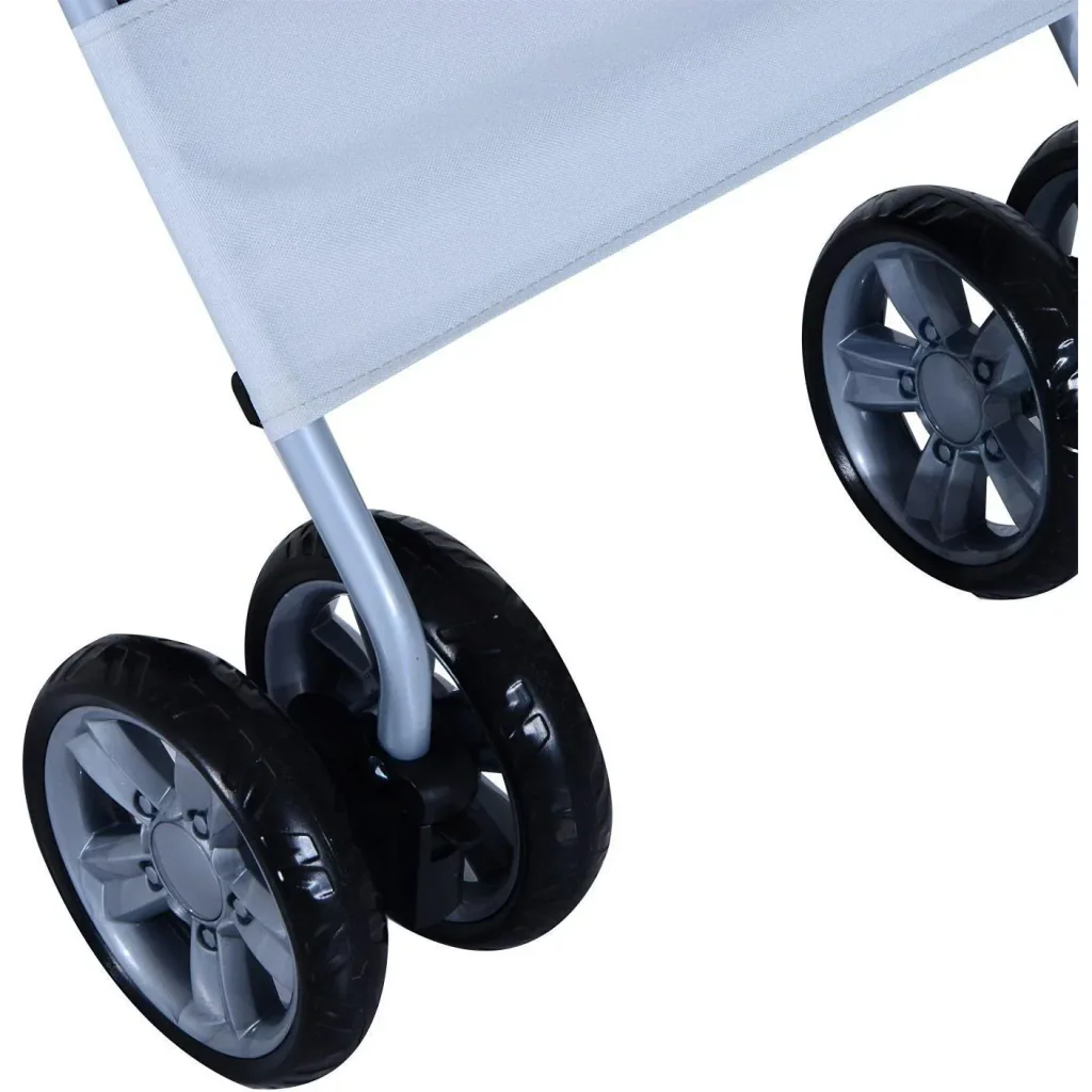Dog Cart Dog Buggy Dog Pet Stroller Buggy Grey