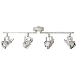 Ceiling light Bente 4-lights industrial concrete grey incl. 4 x 4W LED