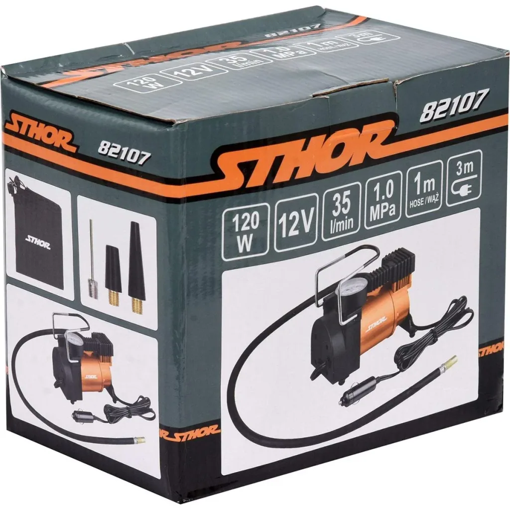 Auto-Kompressor - 12V - 120W - 35 l/m