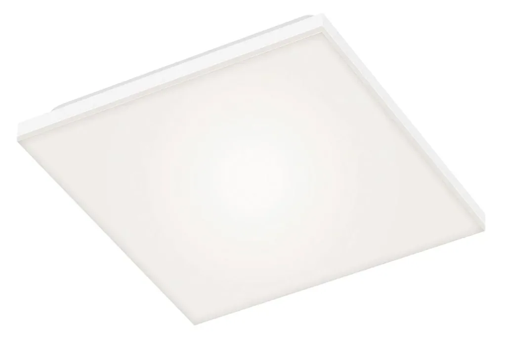 Frameless LED panel, square, 29.5 cm, 12 watts, white