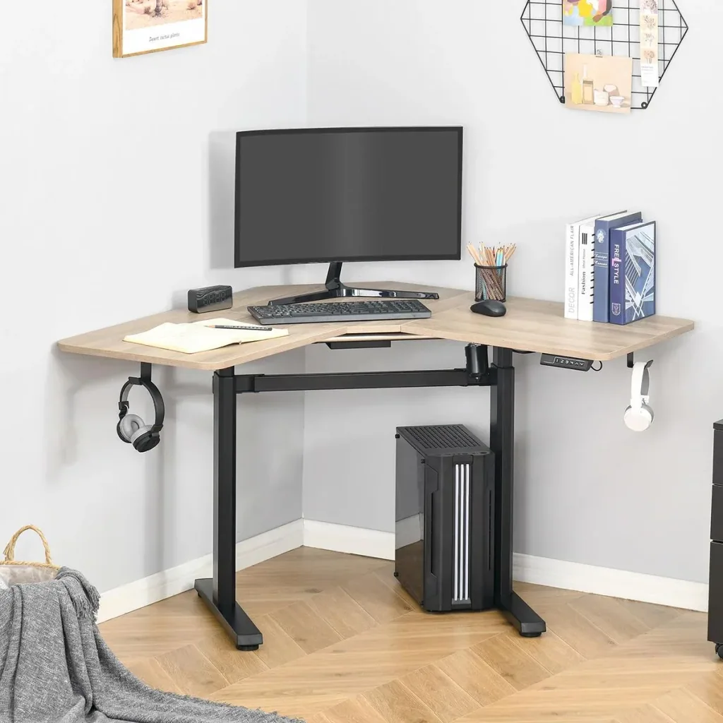Electric desk computer desk height adjustable standing desk office desk desk stand memory function