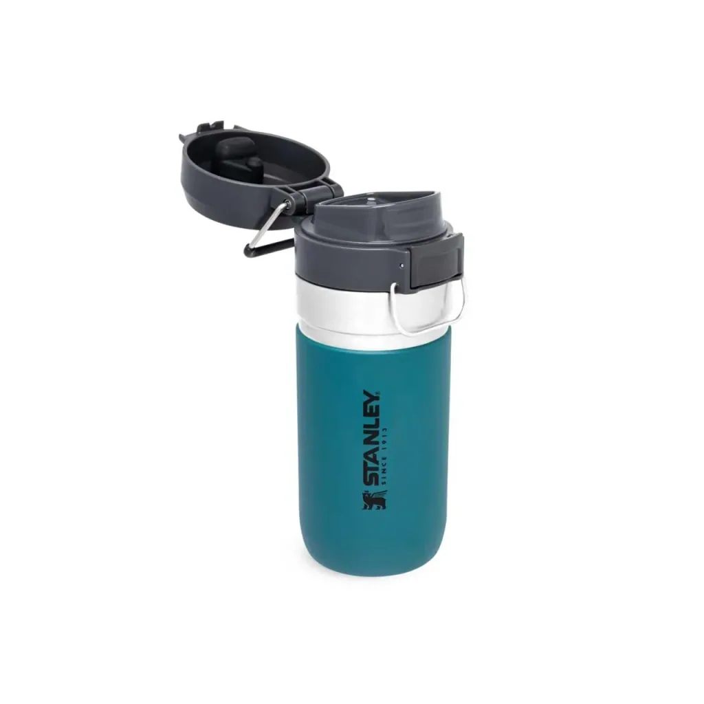 Quick Flip Water Bottle 0.47 l, Lagoon, vacuum insulation, safety cap