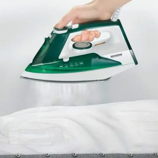 Electric Iron - 2400 Watt - Blue - 175 ml