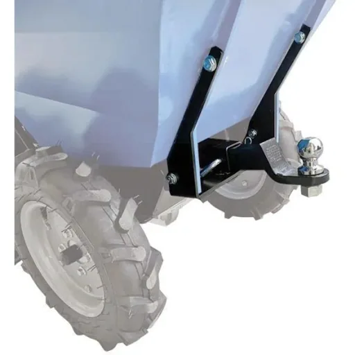 Trailer hitch for mini dumper