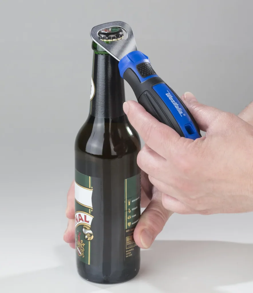 Ratchet screwdriver 16 in 1 including bottle opener