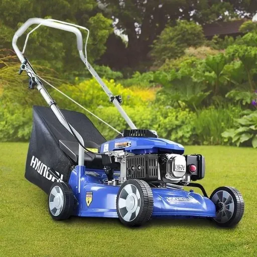 Lawn mower with 99cc OHV four-stroke petrol engine 40cm