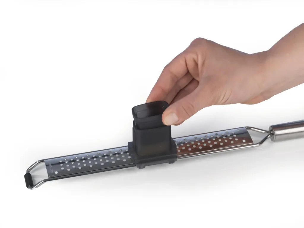 Zester grater, set of 2, stainless steel