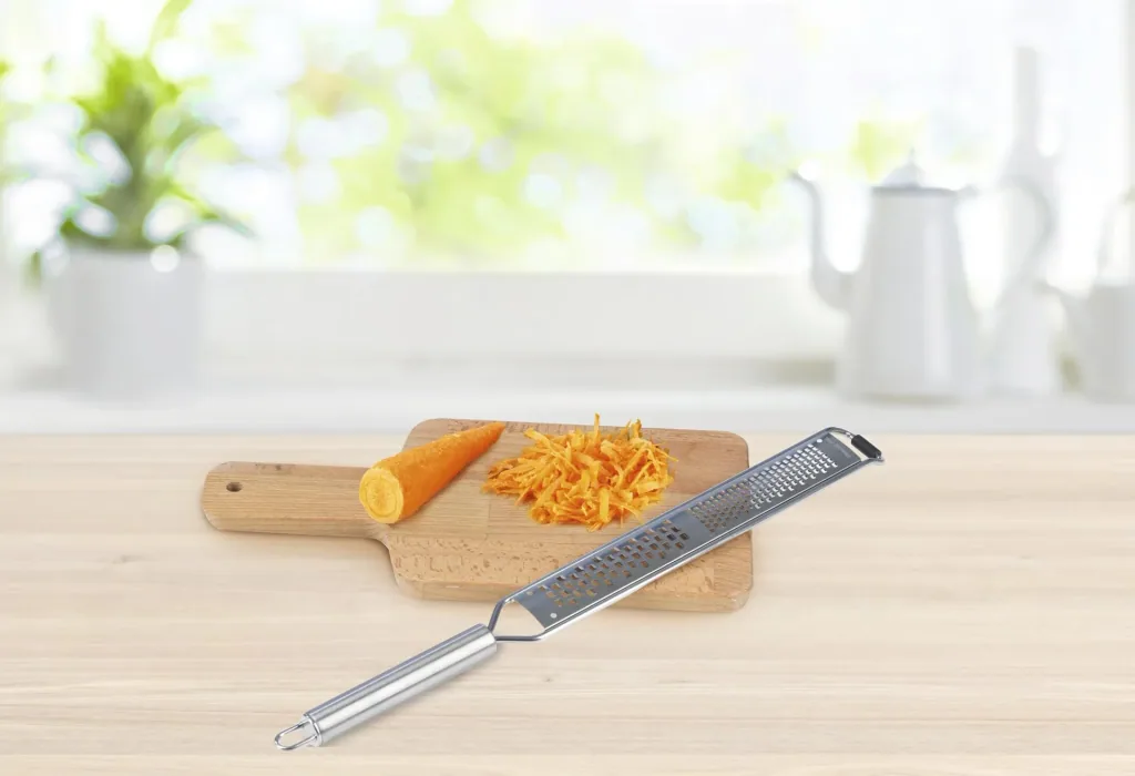 Zester grater, set of 2, stainless steel