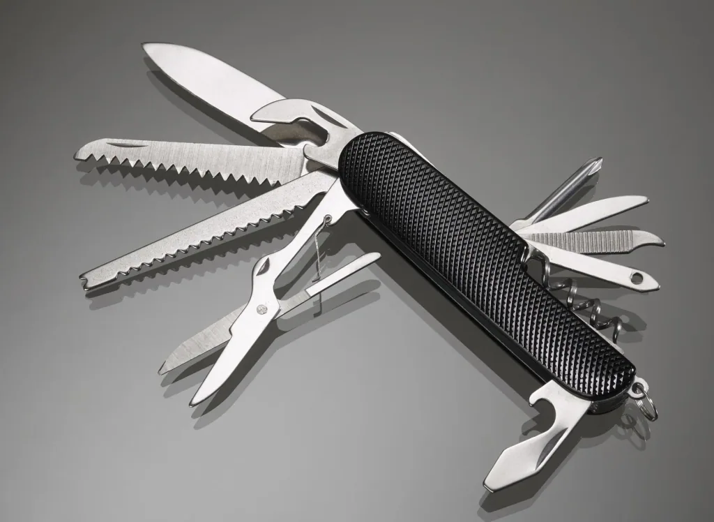 15-in-1 carbon pocket knife