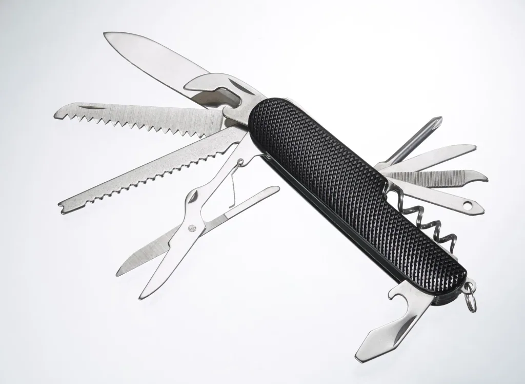 15-in-1 carbon pocket knife