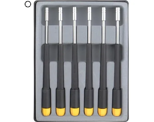 Hexagon key set, 2.0 - 4.0 mm, 6 pieces