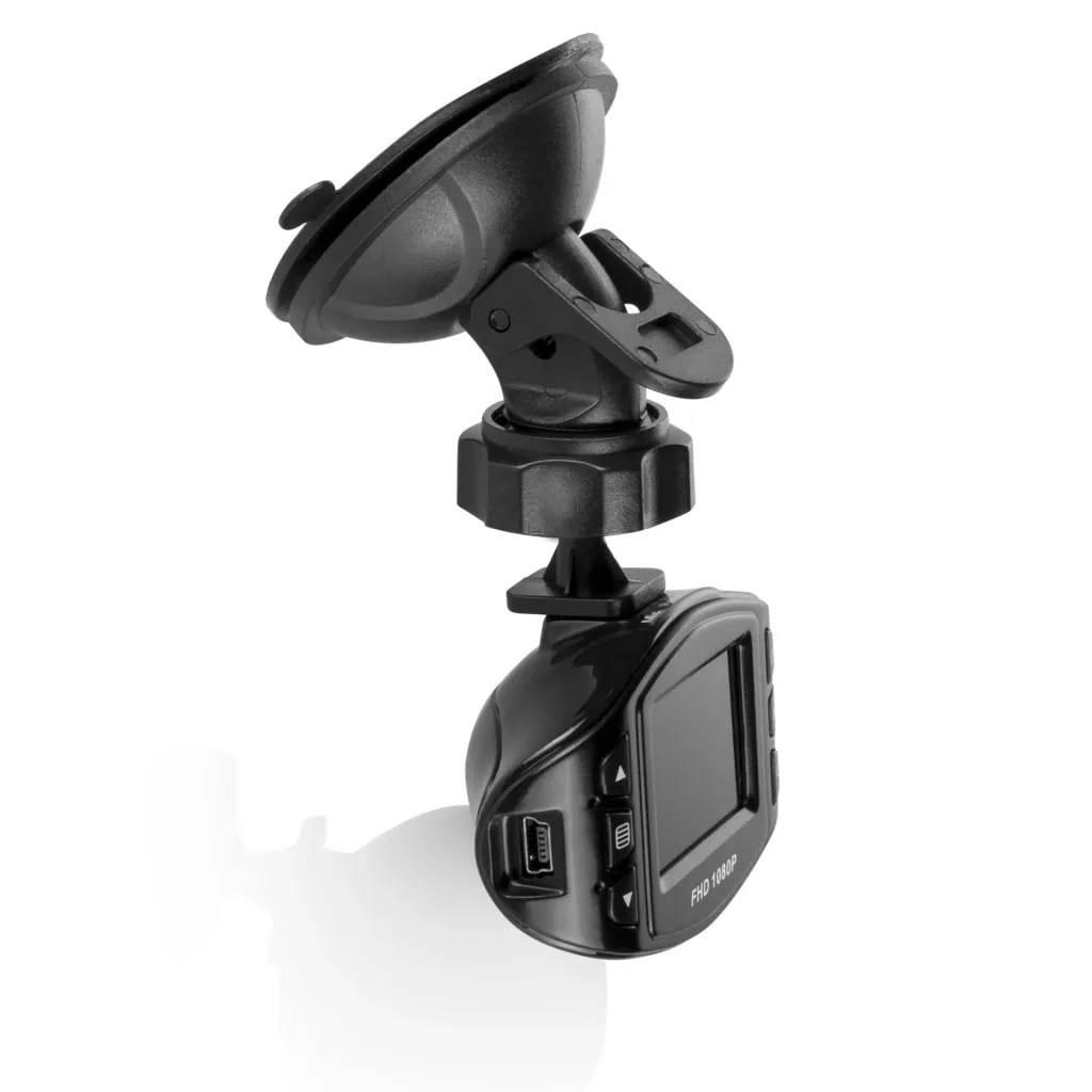 Dashcam Full-HD 1080P with 120° detection angle and 1.5 inch display