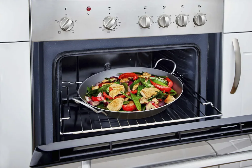 Health iron pan with handles, 24cm