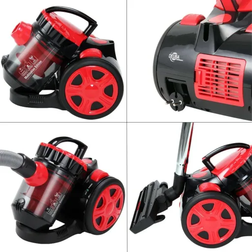 Vacuum cleaner - 900 watts - Multi Cyclone red
