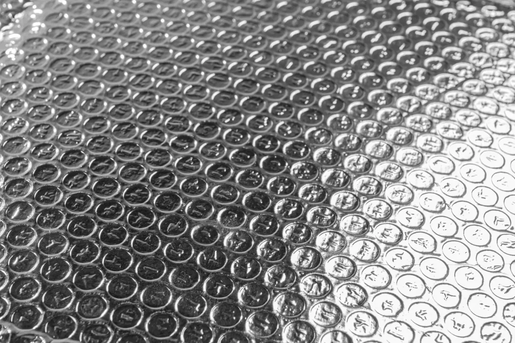 Thermal steering wheel cover - approx. 50 x 44 cm - silver