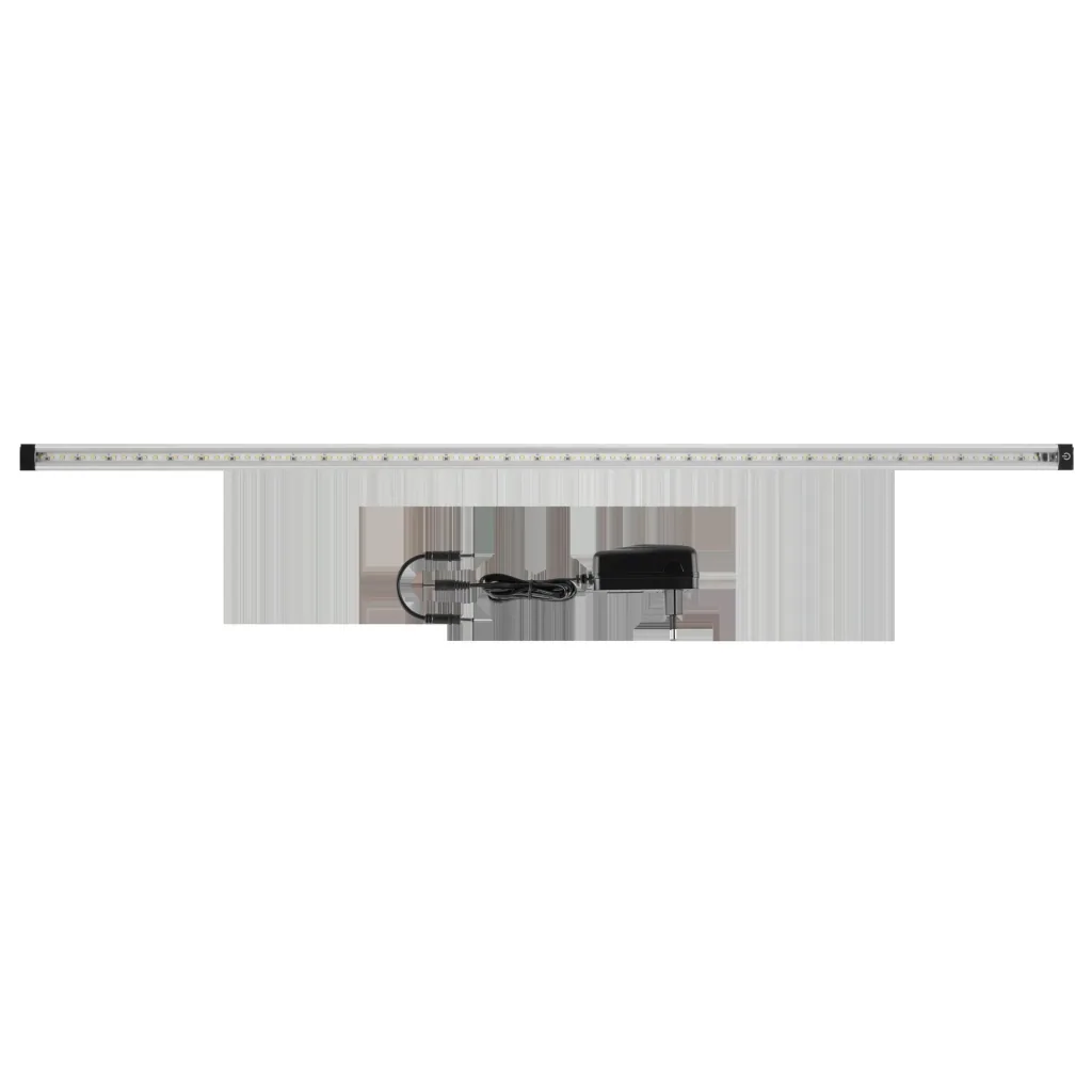 LED under-cabinet light TS with touch switch, dimmable 100 cm, 10 W, color silver