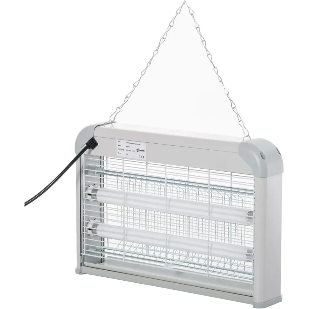Insect trap 60 m² effective area white, grey