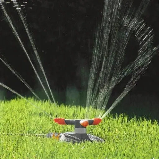 Electric lawn mower PowerMax 1600/37 + circular sprinkler Samba