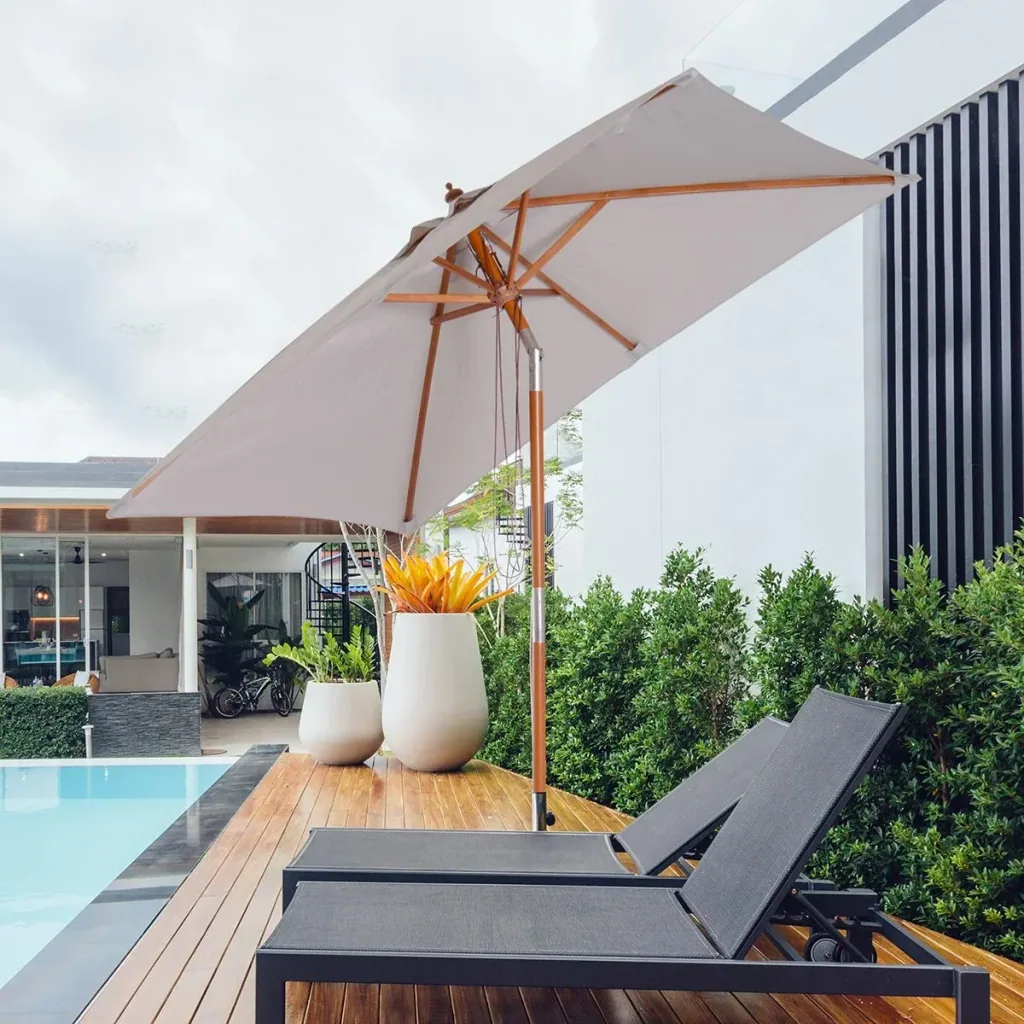 Foldable parasol