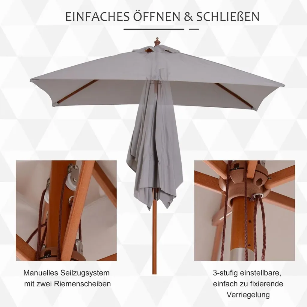 Foldable parasol