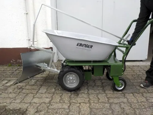 Snow blade 75 cm, suitable for electric wheelbarrow Donkey Plus