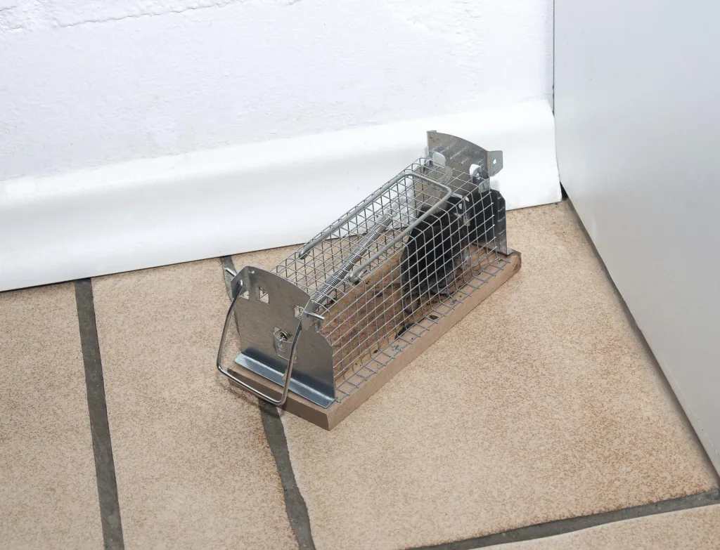 Mouse live trap cage