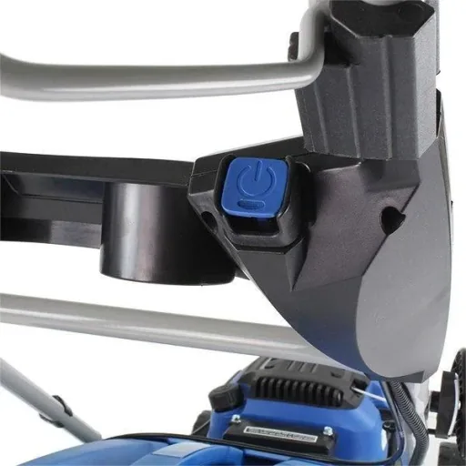 Self-propelled lawn mower with 173cc OHV four-stroke petrol engine including electric start 51cm