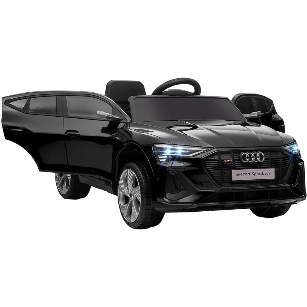 Children's car electric 3 speeds with remote control from 3 years plastic metal black 108 x 60 x 47 cm