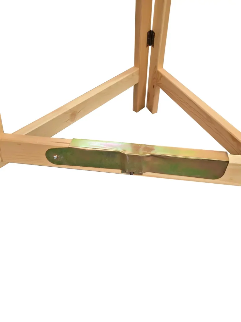 Folding bistro table, painted