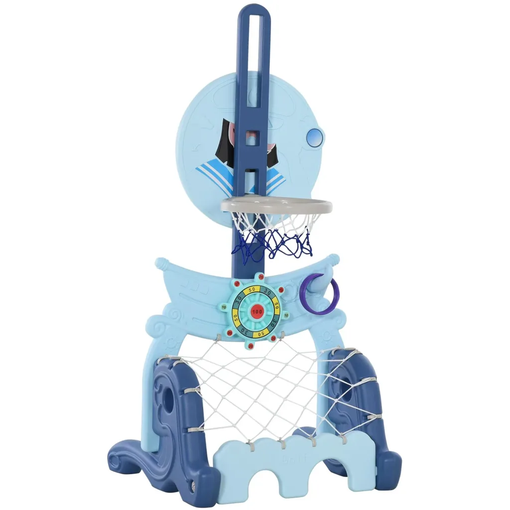 4-in-1 children's play set height adjustable