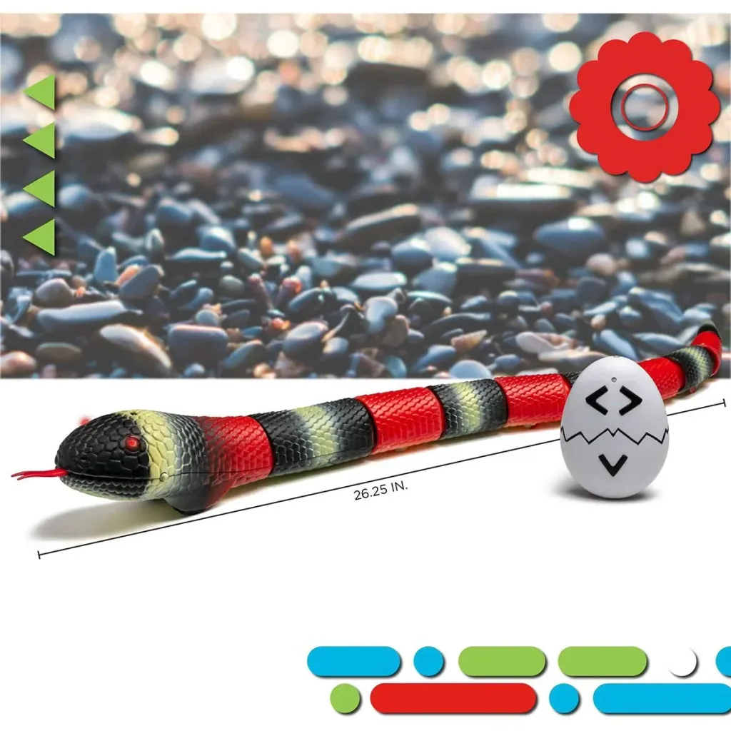 Discovery Kids RC Snake " " with realistic movements and sound