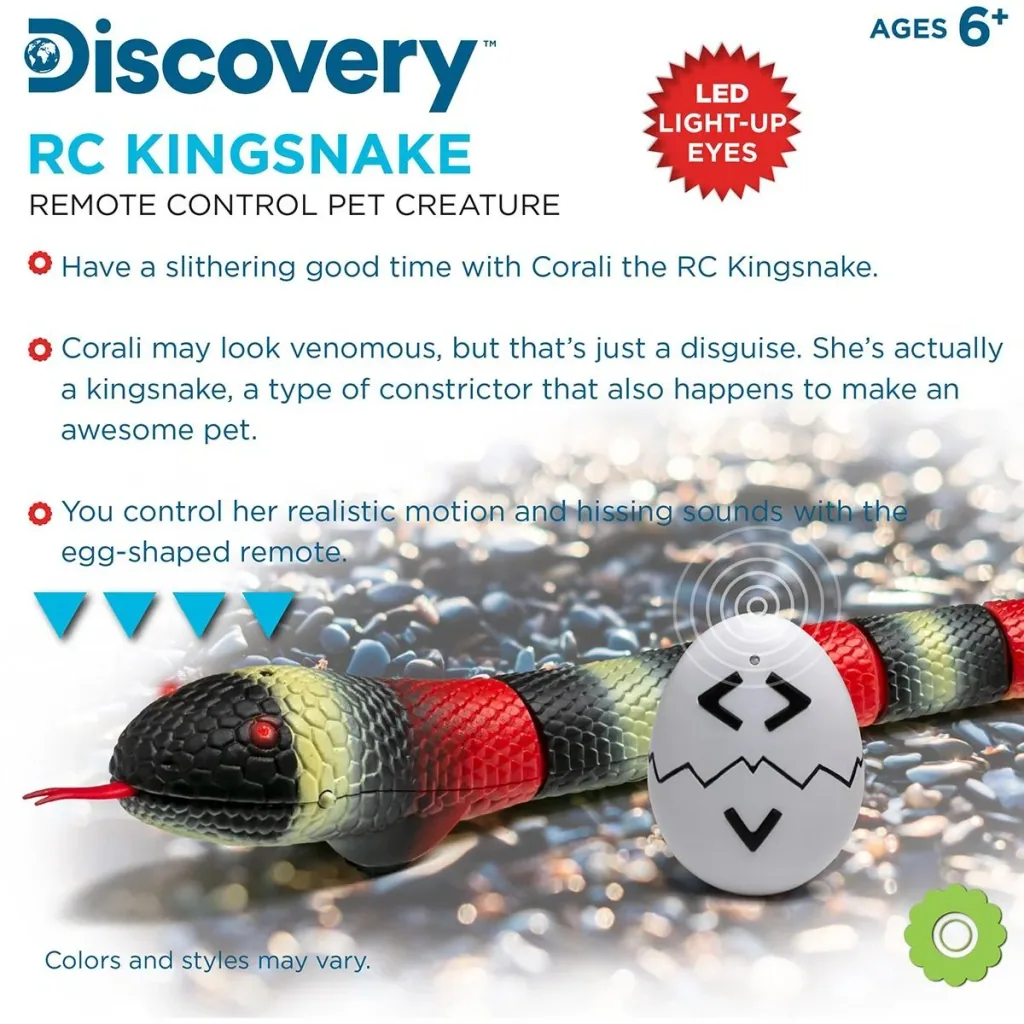 Discovery Kids RC Snake " " with realistic movements and sound