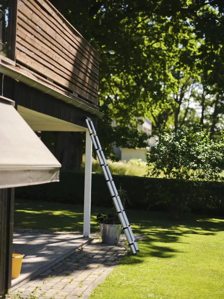 Telescopic leaning ladder, AHW -Compastep L, 3.0 meters