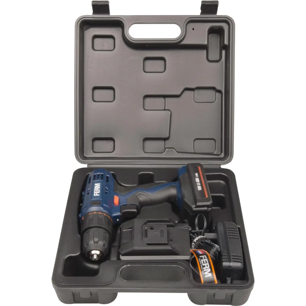 CDM1120 Cordless Drill Driver - with 2x 18V Li-Ion - 1.5Ah - Battery Quick Charger