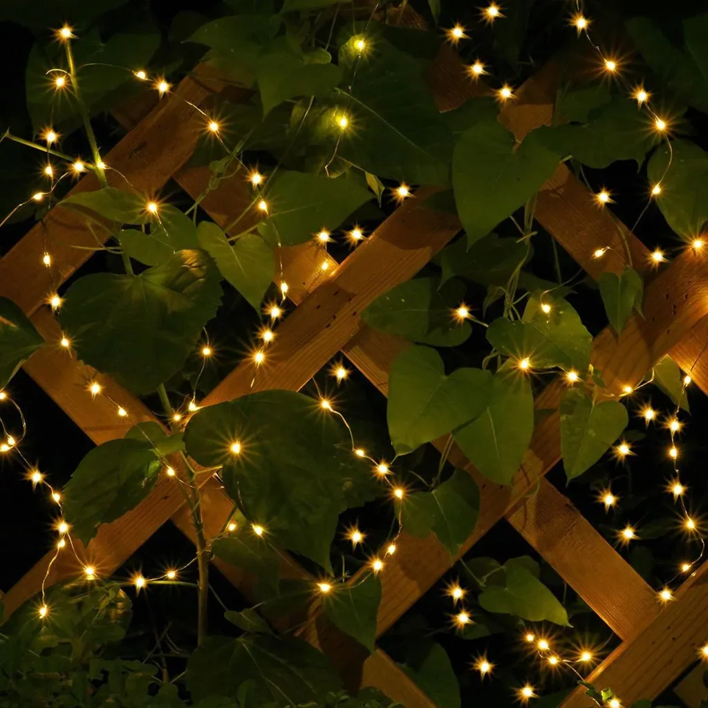 Christmas lights - 100 LED - Warm white - 563cm
