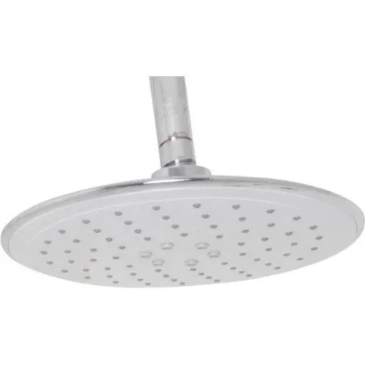 XL shower set with rain shower and hand shower - round - 3 functions