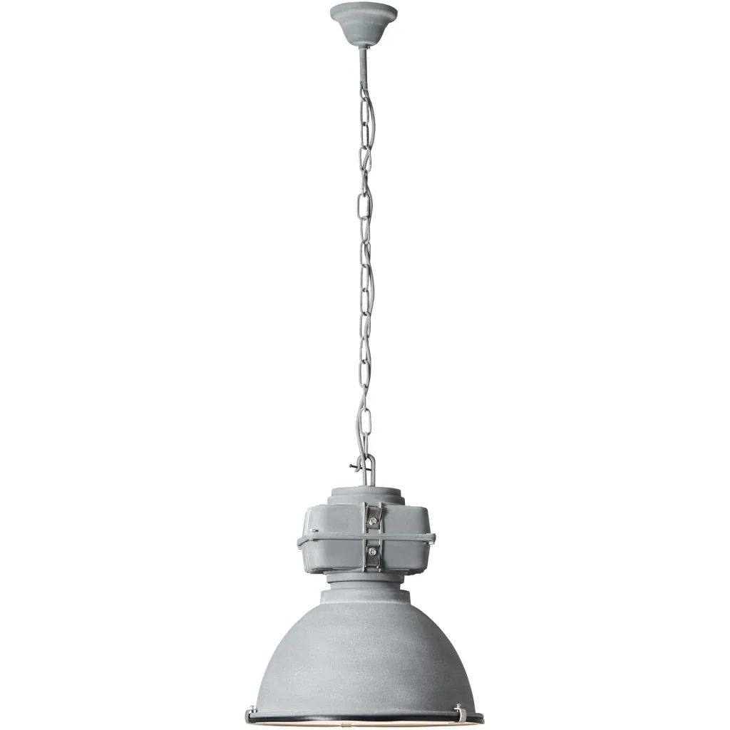 Industrial pendant light Anouk 93678/70 concrete 40 cm