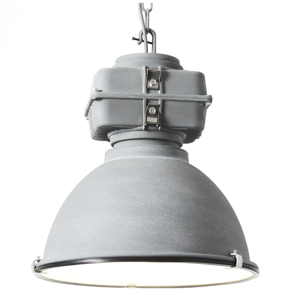 Industrial pendant light Anouk 93678/70 concrete 40 cm